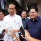 Presiden Joko Widodo saat meninjau Pasar Senggol Kota Dumai, Provinsi Riau pada Sabtu (1/6/2024). (Dok. Tim Komunikasi Bapanas)