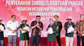 kegiatan Intervensi Pengendalian Kerawanan Pangan. (Dok. Tim Komunikasi Bapanas)