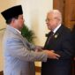 Presiden Indonesia terpilih 2024-2029, Prabowo Subianto bertemu Presiden Palestina, Mahmoud Abbas di sela KTT. (Dok. Tim Media Prabowo)

