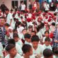 Peluncurkan Program Gerakan Edukasi dan Pemberian Pangan Bergizi untuk Siswa (GENIUS) pada Selasa (27/8/2024) di Kayu Agung, Ogan Komering Ilir, Sumatera Selatan. (Dok. Tim Komunikasi Bapanas)