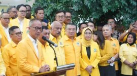 Partai Golkar akhirnya memutuskan memilih Agus Gumiwang Kartasasmita sebagai Pelaksana tugas (Plt) Ketua Umum Partai Golkar. (Instagram.com @golkar.indonesia)
