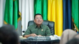 Kepala Badan Pangan Nasional (Bapanas) Arief Prasetyo Adi saat Rakor Pengendalian Inflasi Daerah di Kemendagri pada Senin (5/8/2024). (Dok. Tim Komunikasi Bapanas)