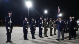 Menteri Pertahanan RI Prabowo Subianto tiba di Canberra untuk kunjungan kerja (kunker) ke Australia. (Dok. Tim Media Prabwo)

