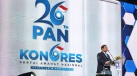 Acara Kongres ke-6 Partai Amanat Nasional (PAN) di Jakarta. (Dok. Tim Media Prabowo)


