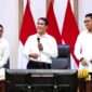 Kepala Bapanas Arief Prasetyo Adi bersama Mentan Andi Amran Sulaiman dan Wamentan Sudaryono. (Dok. Bapanas)