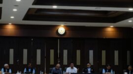 Wakil Menteri Pertanian Sudaryono, saat menghadiri Rapat Kerja Nasional bersama Bulog di Jakarta, Sabtu (25/1/2025). (Dok. Kementerian Pertanian)