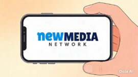 Pendiri Persrilis.com Budi Purnomo Karjodihardjo saat mengumumkan kemitraan distribusi press release digital bersama New Media Network (NMN) di Jakarta. (Dok. Persrilis.com)

